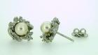 Orecchini  in argento 925%°e perle Linea Fusion art.1340140